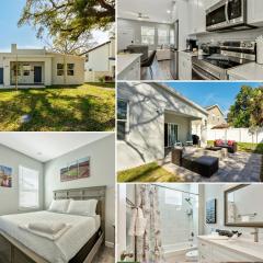 Chic Retreat-Stunning Design Cozy Fire Pit Escape!