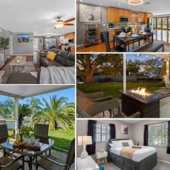 Modern Coastal Retreat w Waterfront Canal Views