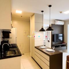 #2207A# Flat mobiliado no Jardim Goias