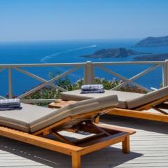 Santo Blue Santorini Caldera View Luxury Houses