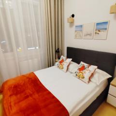 Apartament Dworcowa z widokiem na park