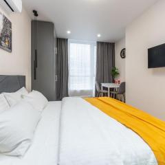 Lebedinny Flat, Ліфт, Вода, Опалення, WiFi, працюють при відключенні єлектрики