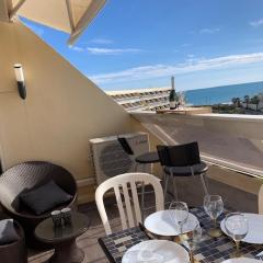 440 Studio 2 pers Héliopolis L vue mer