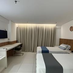 conforto localização e vista panorâmica.