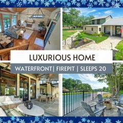 Waterfront Sleeps 16 Perfect for Family & Wurstfest