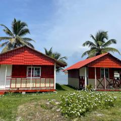 Islas de San blas cabaña romantica privado en Niadub