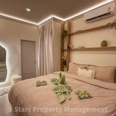 Hidden Gem - 5 min Beach, Soft Mattress, Cozy Balcony, Work & Workout zones