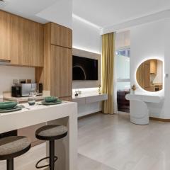 Stylish Missoni Studio With Direct Pool Access