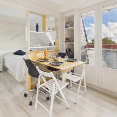 Vue mer - Studio 4 personnes à 200m de la plage