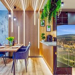 Apartament PlantLux z widokiem na góry i sauną