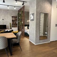 Сучасна студія з гойдалкою в ЖК Енергія