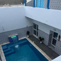 maison avec piscinne 350 m de la plage de Mahdia Rejiche TUNISIE