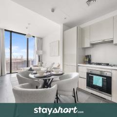 StayShort - 1 Bed in Meydan Sleeps 4 with Pool Views