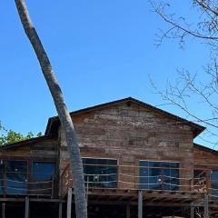 Chalet 150m2 beach front with pool