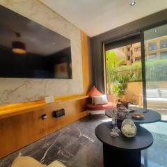 Contemporary duplex with private terrace