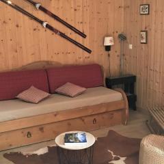 Chalet mitoyen rénové 3 pièces, 7 pers, terrasse, parking, animaux admis - FR-1-863-10