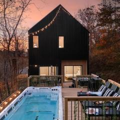 Heated Hydro Pool -Spa - Plunge - Luxe AVL Retreat