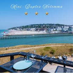 Mini-duplex cosy avec magnifique vue mer