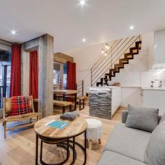 Duplex rénové avec balcon à Val d'Isère, parking inclu - FR-1-862-24