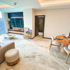 Piso 27 Green tower santa cruz con vistas hermosas