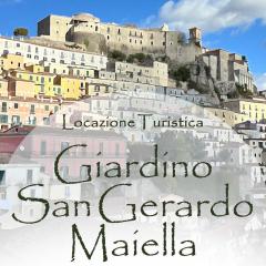 Giardino San Gerardo Maiella vista Castello e con parcheggio interno privato