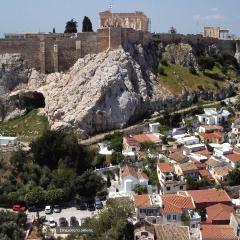 In the shadow of Acropolis