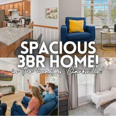 3BR 2BA Home with King Queen & Twin Beds