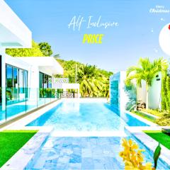 Modern Zen Oasis Villa Style - Pool, Rooftop Views & Playground - All-Inclusive - 4BR-3BA