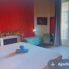 au centre de Nice proche de la mer superbe chambre climatisée