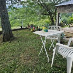 Punto de vista casa de montaña