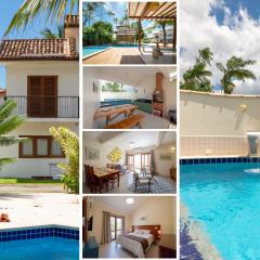 Casa Andorinha 3 Quartos com ar condicionado, piscina privativa, área gourmet, próximo ao Centro Histórico e roupa de cama e banho de qualidade