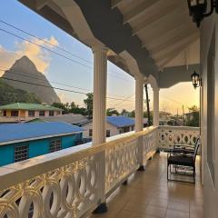 Upstairs Apartment with Piton View in Soufriere
