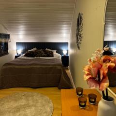 Apartment on the top floor of a detached house