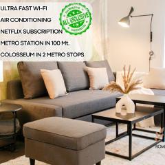 50mt Metro Station - 20min walking from Colosseum - RomeCentralHouse,com - Elegant and fully equipped