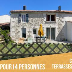 LES FRANC ensemble de 2 gites qui en font un grand