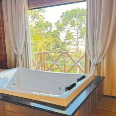 Cabana Alpen Ville 01 - Rural com Banheira de Hidromassagem