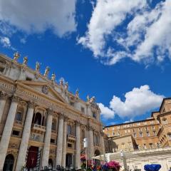 Stanza privata tra villa Pamphili e piazza San Pietro