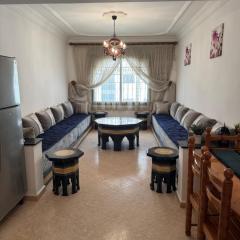 1 Minute from Beach, Sea View Apartment in Tangier city centre
