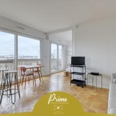 Le Dormoy - Balcon et vue panoramique sur les toits de Paris