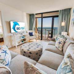 2BR Seaside retreat w balcony, beach access,pools