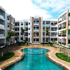 Appartement haut standing 2 chambres piscine Martil