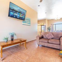 Family resort home, pools, tennis, clean shady beach and family golfing