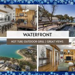 Waterfront Family Oasis Spa Firepit Outdoor Kitchen