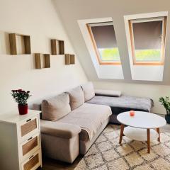 Two-storey apartment close to downtown