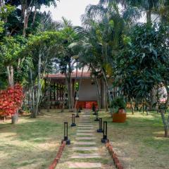 Eco Serenity Pet-friendly Charming 2-BHK Villa With Lush Garden, Gazebo, Private Pool & Open Dining Close to Nandi Hills