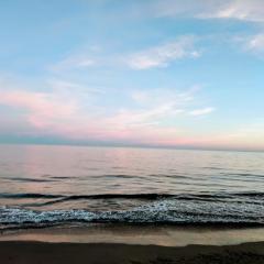 Apartamento frente a la Playa en La Ribera de Cabanes con terraza