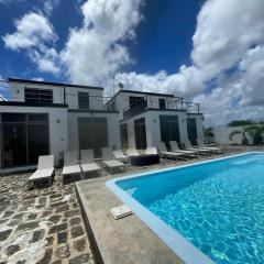 Two Duplex in Mont-Choisy, 8 bedrooms, private pool