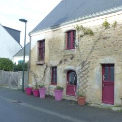 Typique maison bretonne proche de la mer