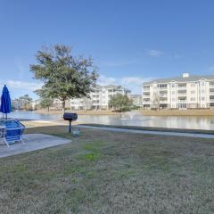 Screened Patio with Pond Views! Myrtle Beach Condo
