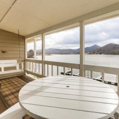 Fire Pit and Boat Dock Lake Chatuge Townhome!